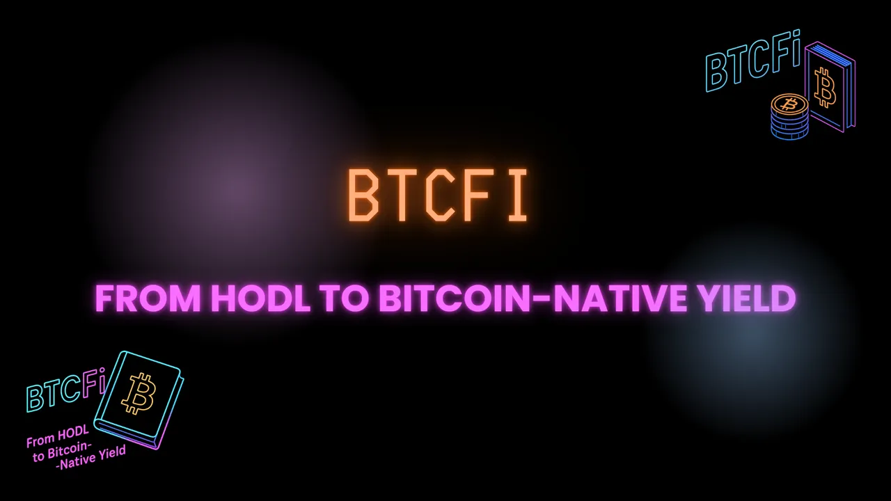 Institutions Eye BTCFi: From HODL to Bitcoin-Native Yield