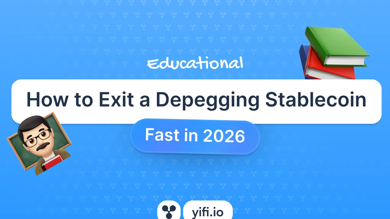 How to Exit a Depegging Stablecoin Fast (Cross-Chain)
