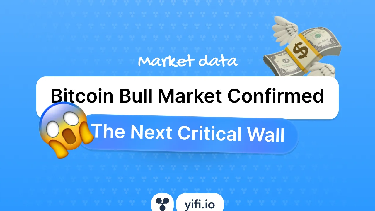 Bitcoin Bull Market Confirmed: the Next Critical Profit-Taking Wall
