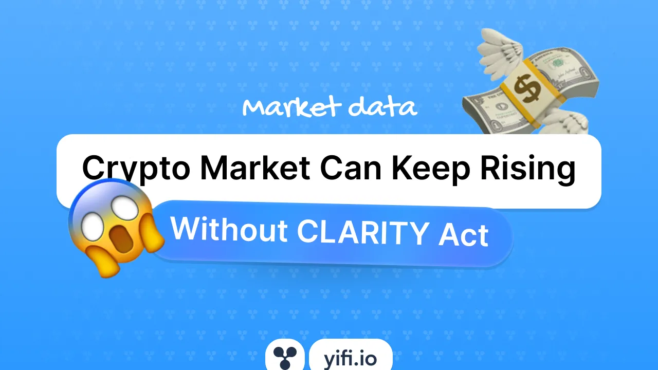 Bitwise: Crypto Market Can Keep Rising Without CLARITY Act