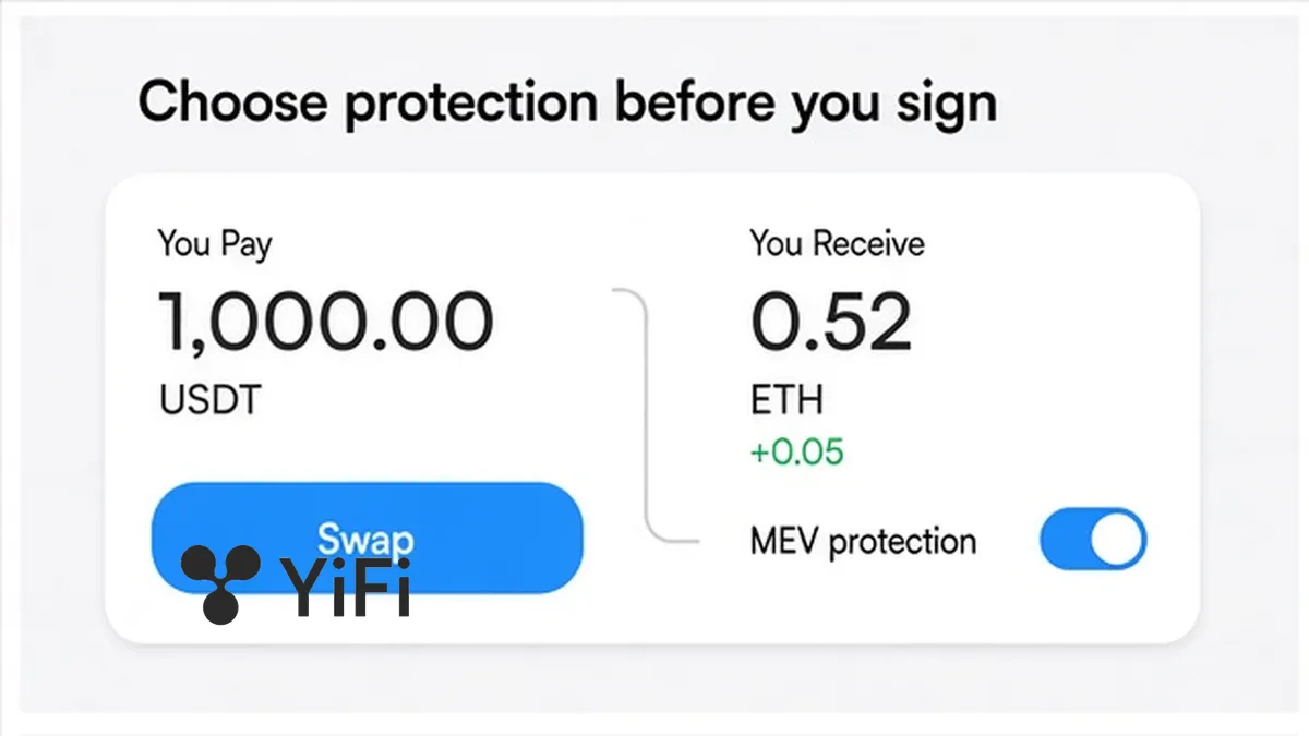 How to Choose MEV Protection or a Private Route Before a Crypto Swap