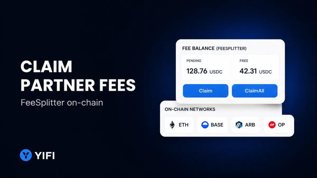 How to Claim FeeSplitter Partner Fees on Each Chain