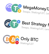 User selects a strategy - image